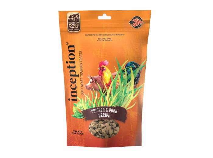 Inception Dog 4oz. Chicken Pork Soft Moist Treat