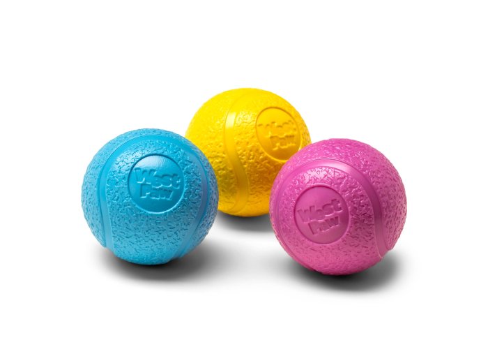 Boundr® 2-Pack Dog Toy Ball for Play, Chew, and Fetch Glow