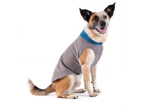 Double Fleece Charcoal/Marine