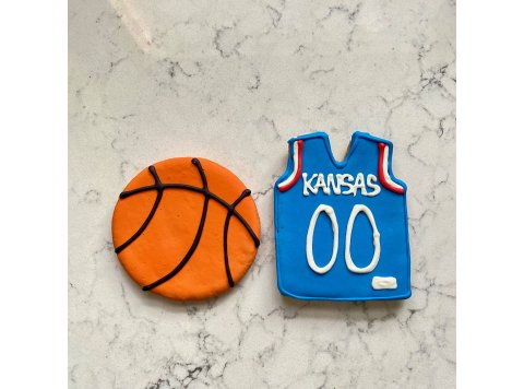 Sports Season Cookies Mahomes Jersey 4" packaged