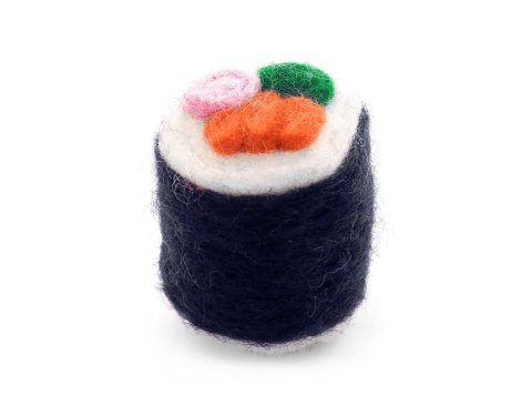 Sushi Cat Toy, California Roll