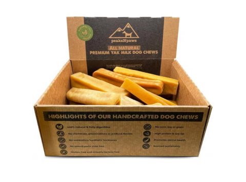 Pumpkin Yak Milk Chews - Large Sized 5 Pounds