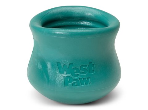 Toppl® Puzzle Treat-Dispensing Slow Feeder Dog Toy Aqua Blue