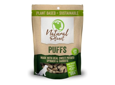 Natural Planet Dog Treat Veggie Puff 4oz.