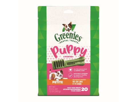 Greenies Puppy 6+ Months Dog Dental Treats Petite, 1ea/12oz.