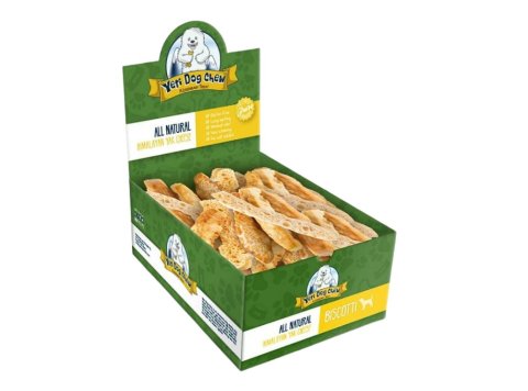 Yeti Biscotti 20 Count Display Box (Small Counter Display)