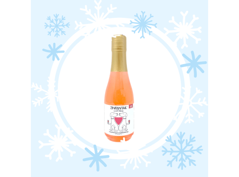 Zinfantail Fish Oil + Bone Health Dog Wine Liquid Supplement