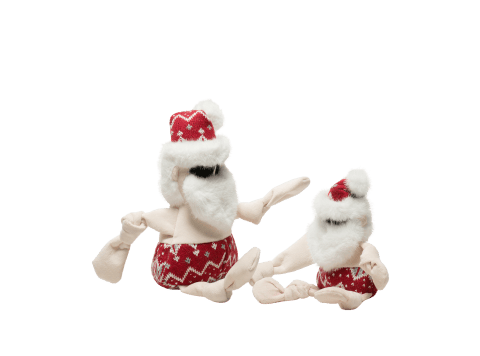 Beach Bum Santa Knottie® Plush Dog Toy Small