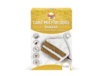 Puppy Cake - Dog Birthday Cake Mixes with Icing Peanut Butter (wheat-free)