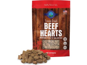 Freeze Dried Beef Heart Treats 8oz