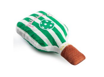 Green Stripe Pickleball Paddle by Haute Diggity Dog