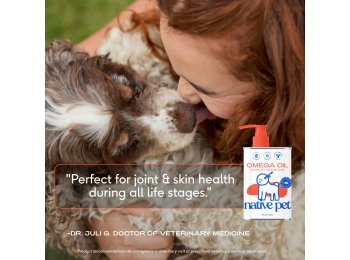 Omega-3 Fish Oil, Skin & Coat Health Supplement for Dogs 8 oz