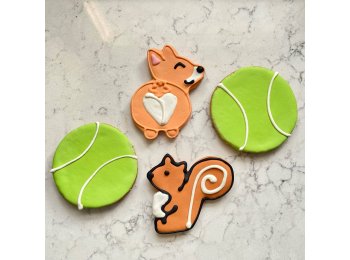 All the Dog Things Corgi Butt 4" Packaged