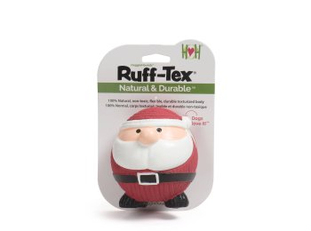 Santa Ruff-Tex® Ball Dog Toy
