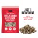 The Only Freeze Dried Beef Liver Dogs Need 4 oz bag
