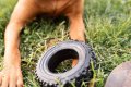 The Tire - Reclaimed Rubber Toy - MADE IN THE USA Small