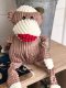 Stuey Sock Monkey Knottie® Plush Dog Toy Large