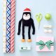 Holiday Crinkle - Penguin - Small - Happy Hour Crusherz - Holiday (3-pack) - Christmas Dog ToyDog Toy