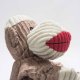 Stuey Sock Monkey Knottie® Plush Dog Toy Large