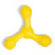Skamp® Dog Toy for Play, Tug, and Fetch Dandelion Yellow