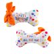 Happy Birthday Bones Squeaker Dog Toy Small / Mini