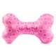 Pink Checker Chewy Vuiton Bone by Haute Diggity Dog Small