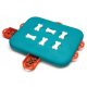 Nina Ottosson Dog Casino Interactive Treat Puzzle Dog Toy, Turquoise - Level 3 (Advanced)