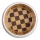 Checker Chewy Vuiton Bowl - 3 Sizes!! Dog Bowls Medium