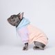 Cotton Candy Dog Hoodie 2XL