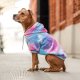 Velvet Dog Hoodie - Snow Cone 2XL