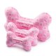 Pink Checker Chewy Vuiton Bone by Haute Diggity Dog Small