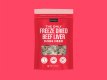 The Only Freeze Dried Beef Liver Dogs Need 4 oz bag