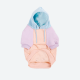Cotton Candy Dog Hoodie S