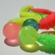 Wiggly Glow - Glow in the Dark Cat Toy Bouncy Ball Loose - no packaging