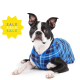 Discontinued Stretch Fleece - On Sale! Blue Plaid