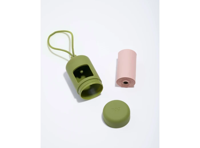 Poop Bag Carrier Dispenser for Pets & Dogs Holographic Lunar
