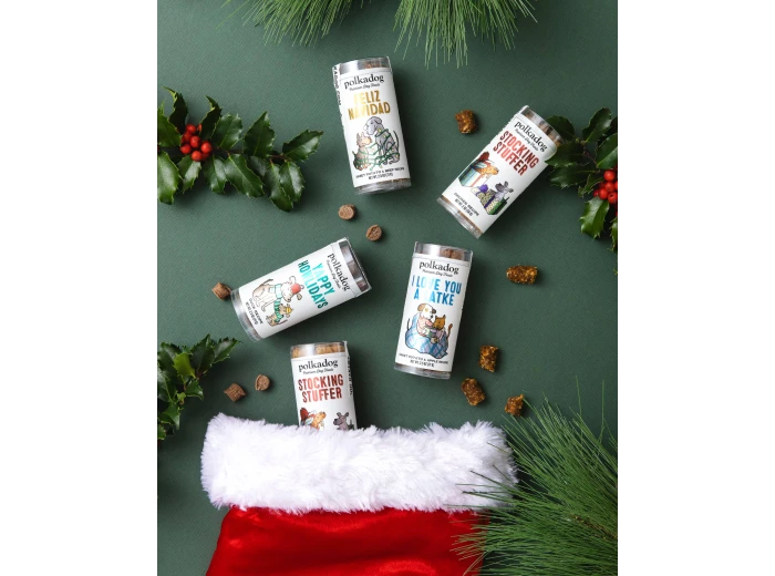 Holiday Mini Tube: Feliz Navidad - Dog Treats