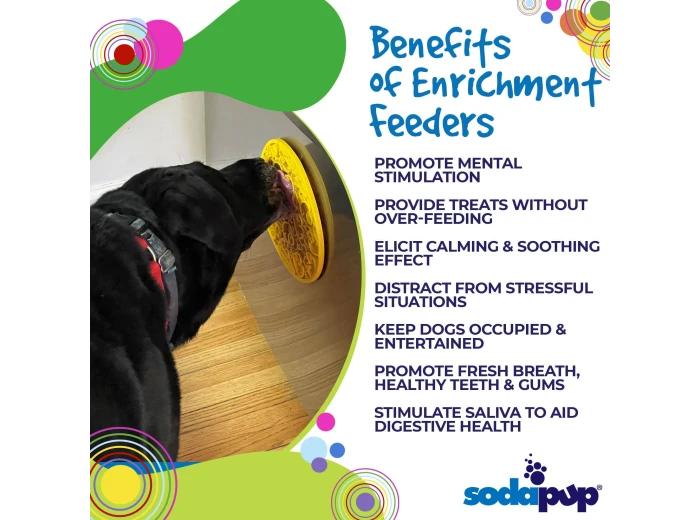 Duckies Design eMat Enrichment Lick Mat With Suction Cups