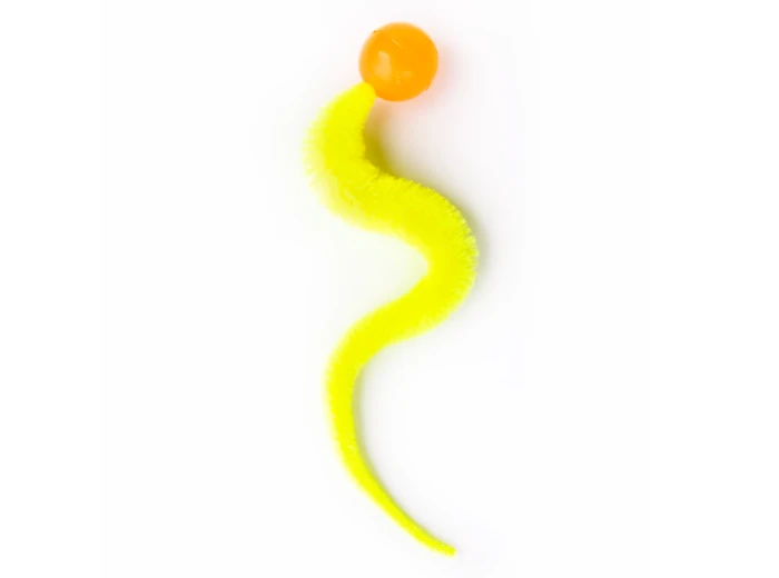 Wiggly Glow - Glow in the Dark Cat Toy Bouncy Ball Loose - no packaging