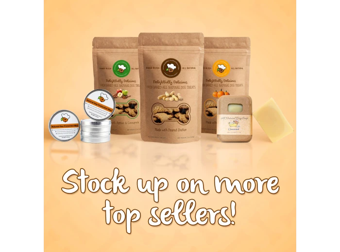 Peanut Butter Dog Treats | Natural Dog Treat | Dog Treat Bag