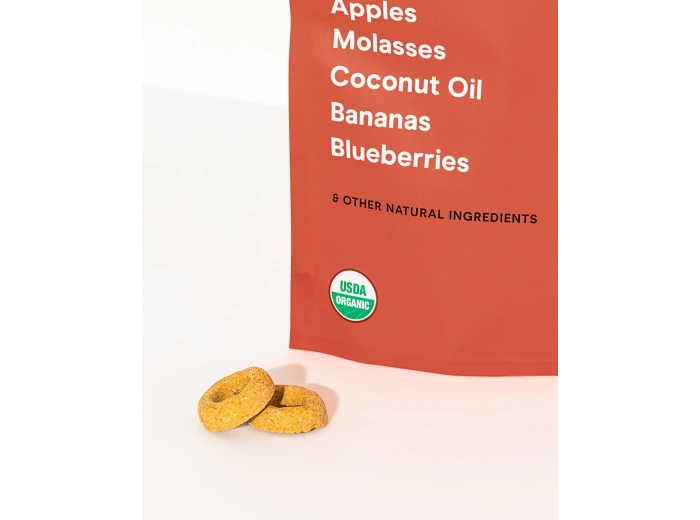 Organic Fruit Salad Vegan Baked Dog Treats