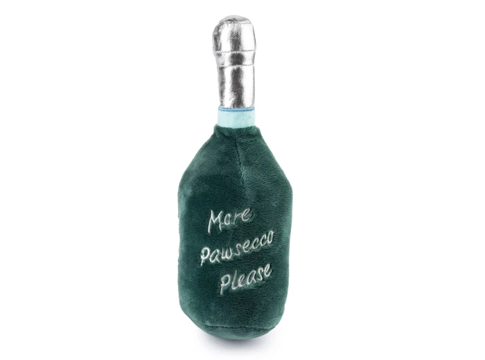 LaBarka Pawsecco Squeaker Dog Toy