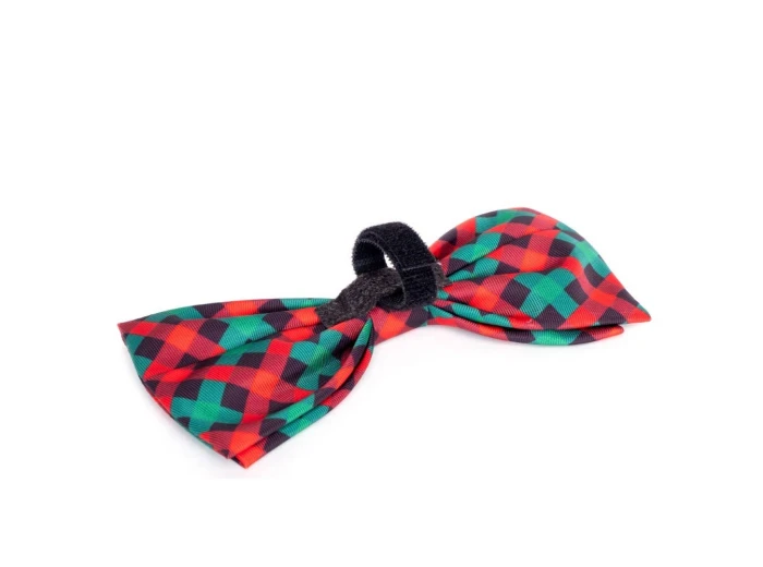 Holiday Check Bow Tie