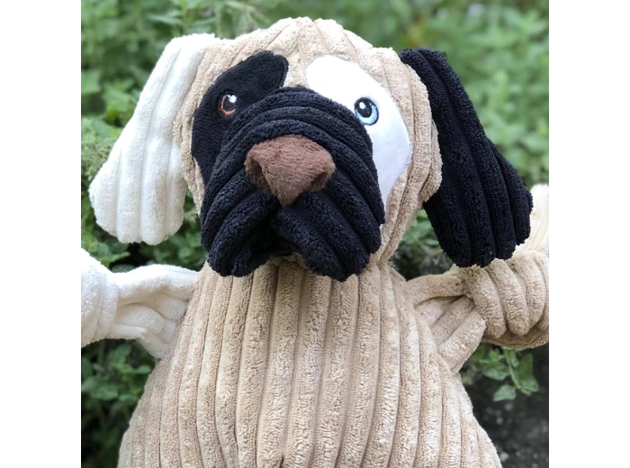 Patches HuggleMutt™ Knottie® Plush Dog Toy, Large