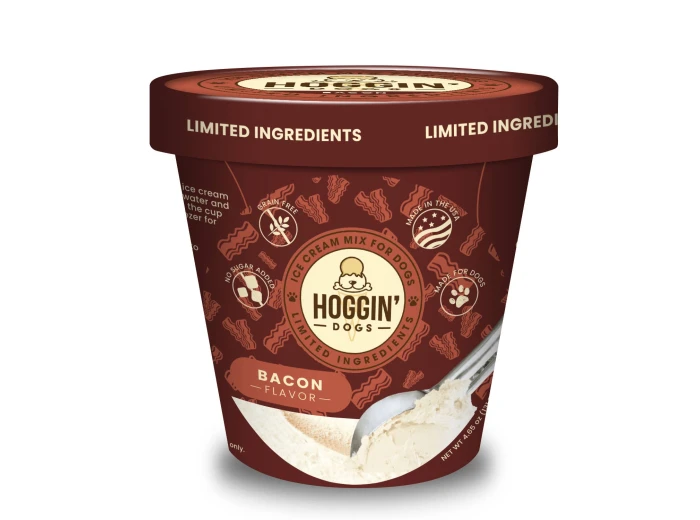 Hoggin' Dogs No Sugar Added Ice Cream Mix for Dogs Prime Rib