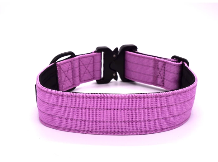 Lilac Premium Dog Collar Medium
