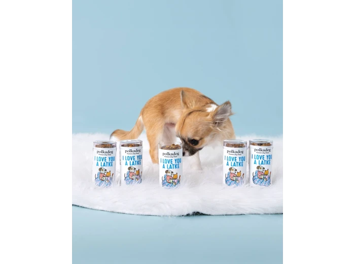 Holiday Mini Tube: I Love You A Latke - Dog Treats