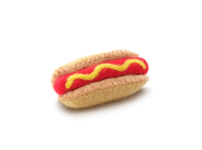 Hot Dog Cat Toy