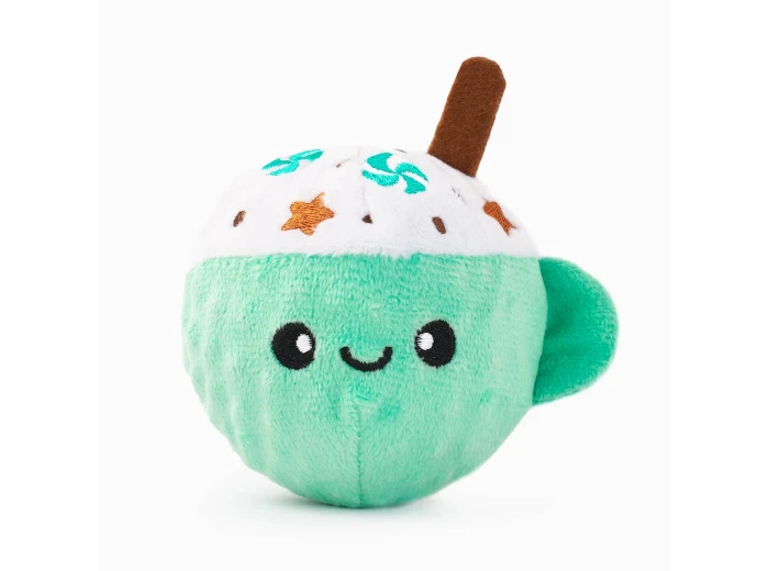HugSmart Pet - Happy Woofmas | Peppermint Latte - Ball Toy