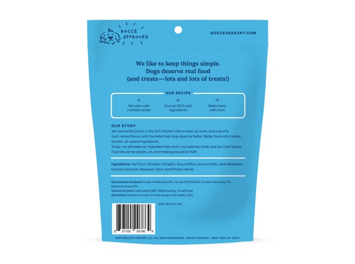 Bocce's Bakery Sunday Roast Training Bites Dog Treats 6oz